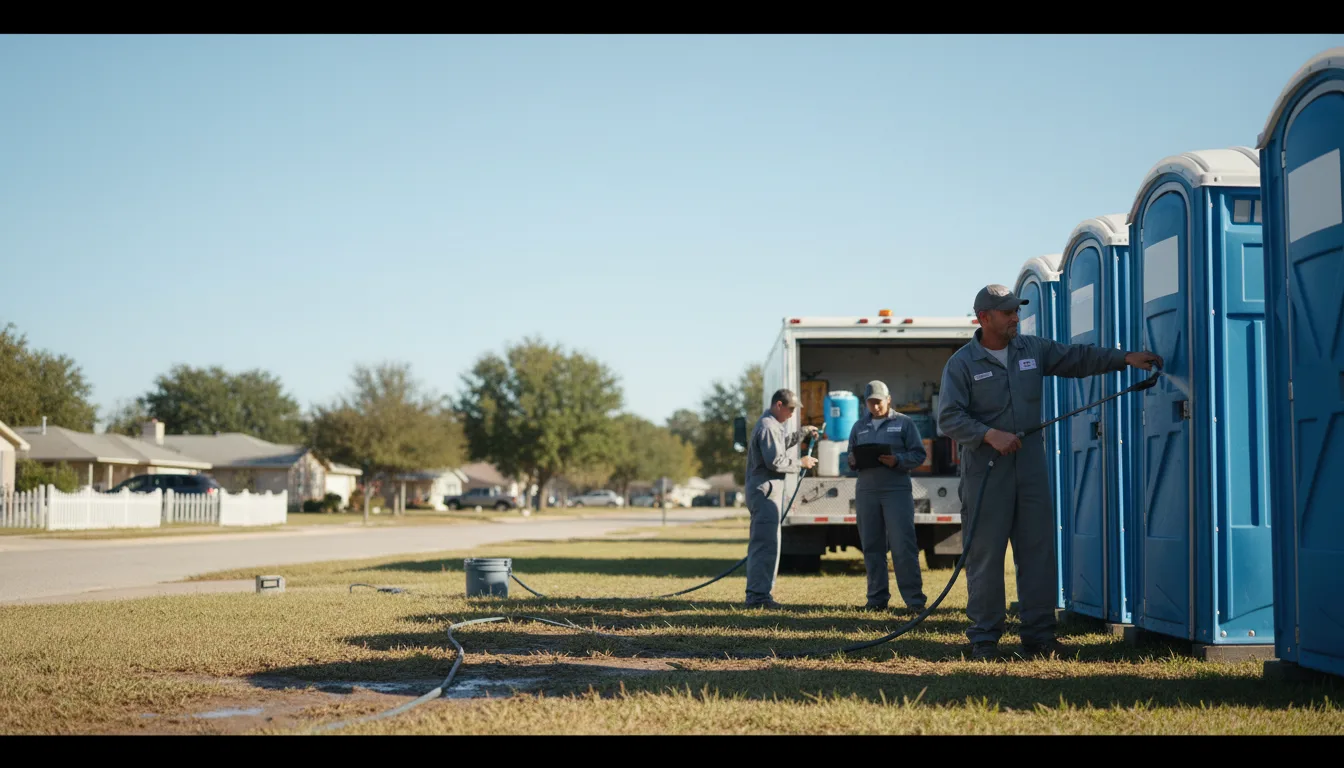 Long-Term Portable Toilet Rental in Fishers, IN near me
